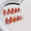 Flower French False Nails - Reusable Stage Wear 1