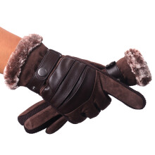 (A-6D Brown) Winter Gloves Waterproof for Ski Snowboarding Cycling