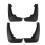 4Pcs Black Mud Flaps for Captur 2019-2024, Impactproof & High Strength 1