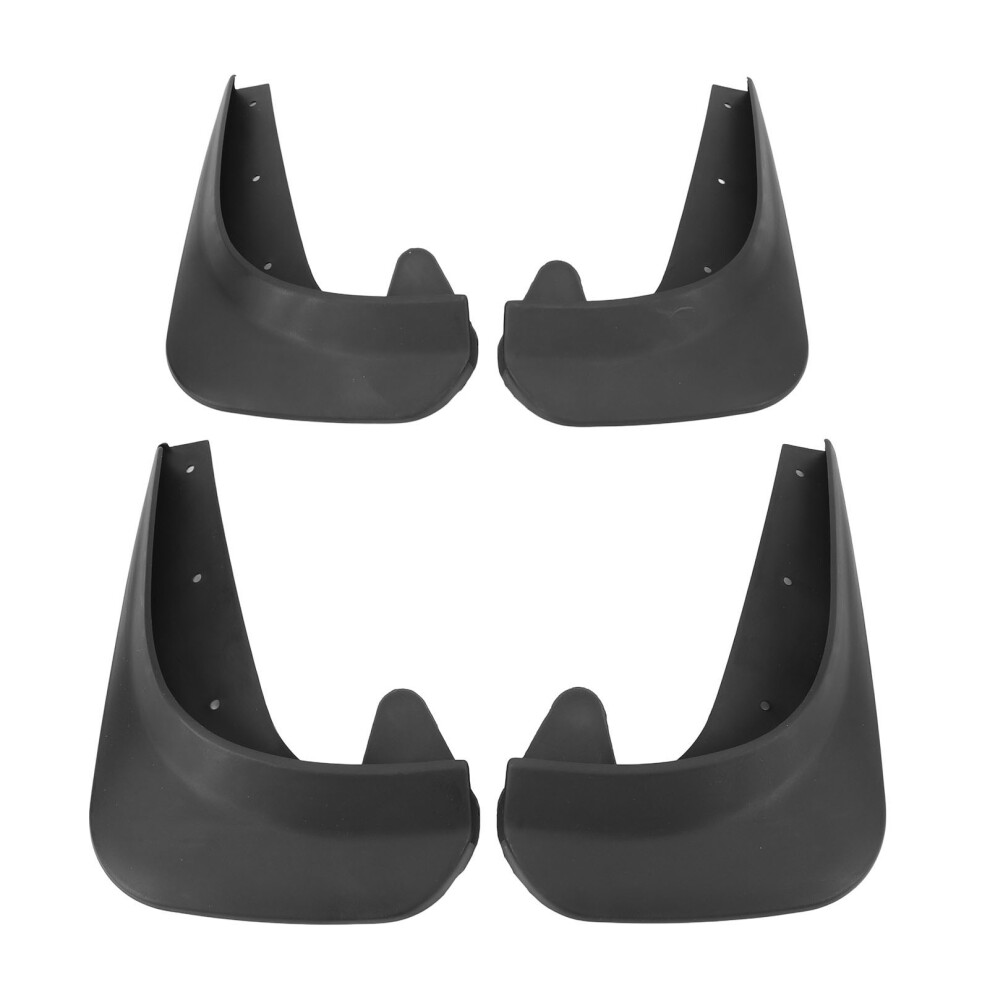 Universal 4Pc Mud Flaps Guard Set For Suv Truck & Car In Black 8381385141017