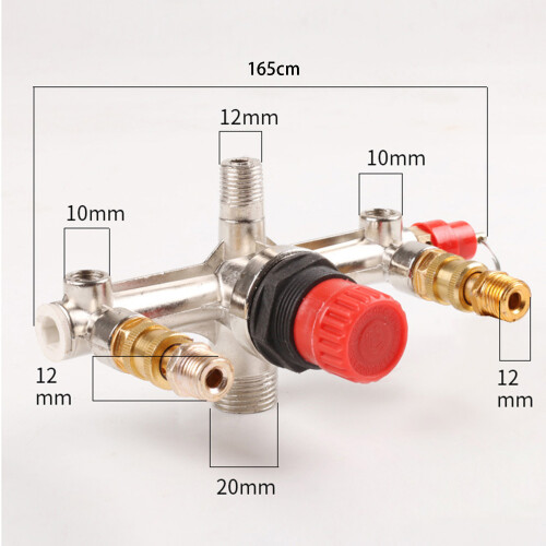 Silent Safety Valve for Piston Air Compressor