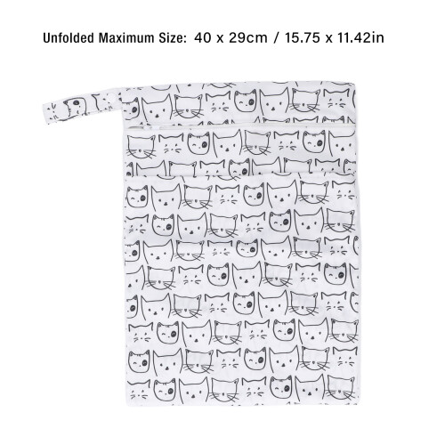 B09 2 pezzi Sacchetti bagnati e asciutti, 4029 cm, 2 tasche 1