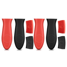 4x Supporto per Maniglia Calda nel Silicone e Supporto per Maniglia di Assistenza Copertura per Maniglia nel Ghisa Copertura per Maniglia nel Silicone