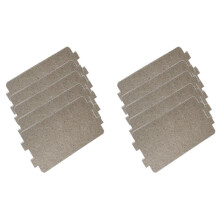 10 Pezzi di Guida D'Onda Addensata Pezzi di Ricambio Accessori Coperchio Foglio di Copertura per Forno A Microonde Universale per Riparazione Piastra
