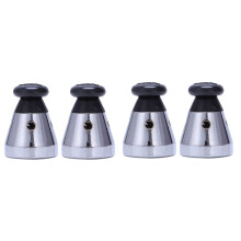 Pressure Cooker Relief Jigger Valve 1.5 Inch High 4Pcs Black