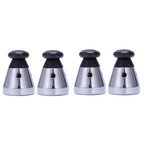 Pentola un Pressione Relief Jigger Valve1,5 Pollici Ad Alta 4 Pezzi Nero