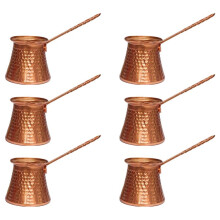 6X Coffee Turk Turkish Coffee Pot 320Ml Coffee Turk Turkish Copper Coffee Maker for Turk Cezve Cafeteria