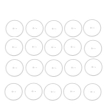 20X PièCes de Cuiseur à Pression Électrique en Caoutchouc de Silicone de Rechange Joint D'ÉtanchéIté D'Anneau Accueil 5-6L