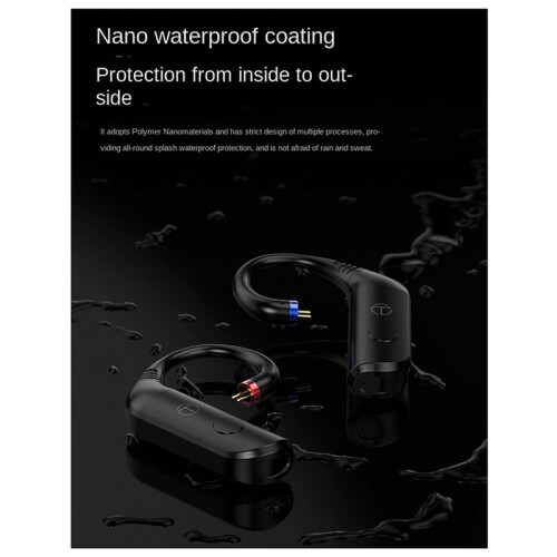 TRN BT20 Pro Wireless  5.3 HiFi Earphones Module Upgrade Cable Connector Replaceable Plug Ear Hook 0.75mm 2