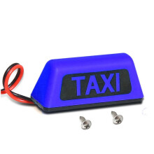 Model Car Taxi Lamp 1/10 RV 1/8 Climbing Car Off-Road Vehicle Truck TAXI Lamp R160