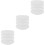 12Pcs Clear Flexible Can Lids Replacement for Bowls Drinks 6