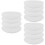 12Pcs Clear Flexible Can Lids Replacement for Bowls Drinks 7