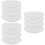 12Pcs Clear Flexible Can Lids Replacement for Bowls Drinks 8