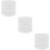 12Pcs Clear Flexible Can Lids Replacement for Bowls Drinks 10