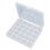 Sewing Bobbin Organizer 25 Slots Transparent Plastic Storage Case 2