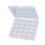 Sewing Bobbin Organizer 25 Slots Transparent Plastic Storage Case 1