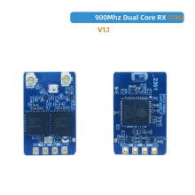 915Mhz 868MHz ELRS RX Diversity Receiver Dual Core RX TCXO Dual Antenna for FPV Long Rang Racing Drone C