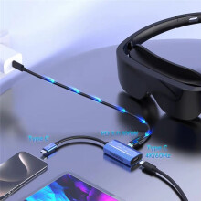 4K@60Hz -Compatible to Type C Cable Adapter for XREAL/ Air AR Glasses for / / Ally