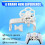 Steering Wheel for PS5 Handle Game Steering Wheel Controller for Game Replacement Accessories B 6
