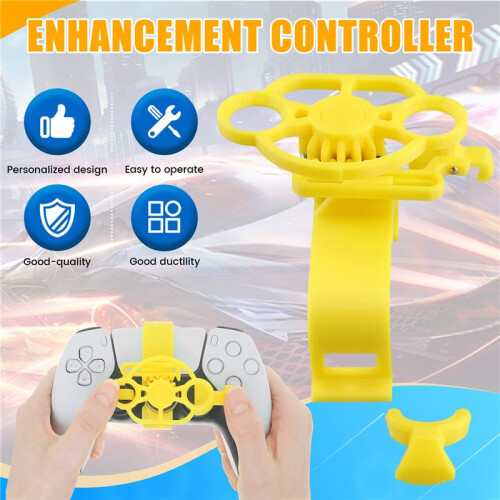 Steering Wheel for PS5 Handle Game Steering Wheel Controller for Game Replacement Accessories F 1