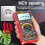 Multimetro Digitale V9, 6000 Count, Tensione AC/DC 2000V, Capacitance, Rosso 2