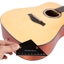 Fret Leveling Tool Guitar Bass Neck Fingerboard Measuring Ruler Guitar Fret Rocker Level Tool