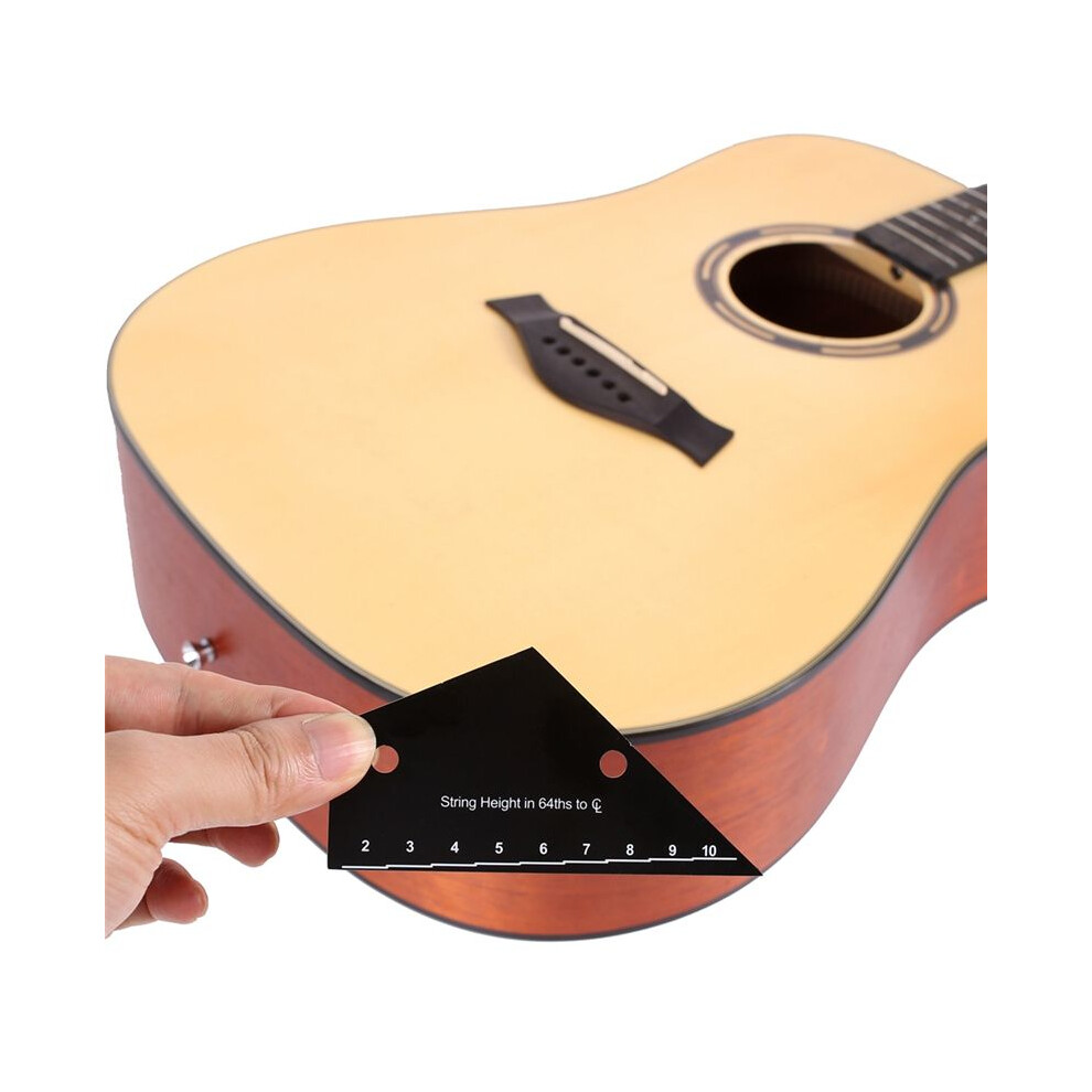 Fret Leveling Tool Guitar Bass Neck Fingerboard Measuring Ruler Guitar Fret Rocker Level Tool 4712293922469