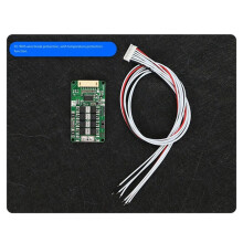 BMS 7S 24V10A Same Port Lithium Battery Charging Protection Board Overcurrent/Voltage/Discharge Short Circuit Protection
