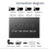 USB Switcher Selector 4 Computer Sharing 4 USB Devices Printer, Scanner, Mouse, Keyboard, with 4 Pack USB 3.0 Cables 3