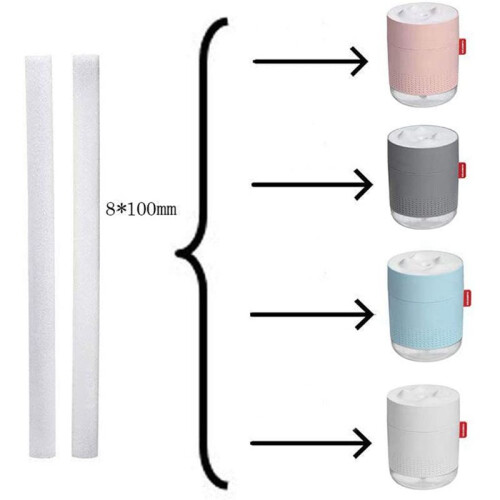 Humidifier Cotton Swabs, Humidifier Refill Stick Portable Personal USB  Humidifier Filter Replacement Elements 30Pcs 1