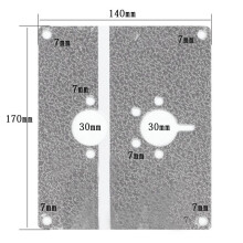 2X Auto Luft Top Heater Montage Platte Halterung Stand Heizung Basis für RohöLmotor Heater für Eber Spacher Airtronic D2 D4