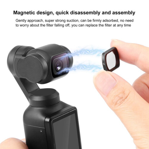 PULUZ UV Filter for  OSMO Pocket 3 Filter Magnetic Adjustable Camera Filter 2