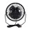 2X -Ventilador Elétrico com Painel Solar Portátil 5W 4 Polegadas com Efeito de Estufa Exaustor Solar para Escritório Ao Ar Livre 9