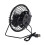 2X -Ventilador Elétrico com Painel Solar Portátil 5W 4 Polegadas com Efeito de Estufa Exaustor Solar para Escritório Ao Ar Livre 10