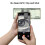 200X Phone  Pocket Microscope with LED Light/Universal Clip, Portable Digital Microscope Camera (Black, with CPL) 3
