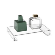 Acrylic Bathroom Counter Tray: Water-Resistant Kitchen and Bathroom Tray Countertop Decor Candle Tray Decor 1 Pack