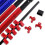 3 PCS Socket Organizer 1/2 3/8 1/4 Inch Drive Socket Rail Holders Heavy Duty Socket Racks Red 5