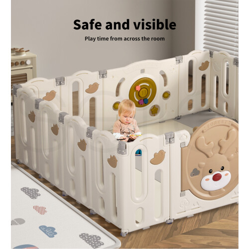 Dekko Baby Playpens Kids Safety Gate Activity 2
