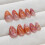 Flower French False Nails - Reusable Stage Wear 5