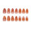 Flower French False Nails - Reusable Stage Wear 6