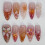 Flower French False Nails - Reusable Stage Wear 11