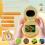 Digital Microscope Magnifier 2.0 Inch IPS Screen Microscopes with LED Light for Kids USB Lab Equipment 2