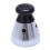 Pentola un Pressione Relief Jigger Valve1,5 Pollici Ad Alta 4 Pezzi Nero 7