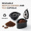 2X 2In1 Coffee Capsule Pod for  ST 9662.62 Machine Refillable Filter Pod Replacement Coffee Capsule and Tea-A 8