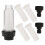 Water Filter Garden Hose, 3/4 Inch Water Pre-Filter Water Filter Set with 5 Filter Inserts + 2 Quick Adapters 7