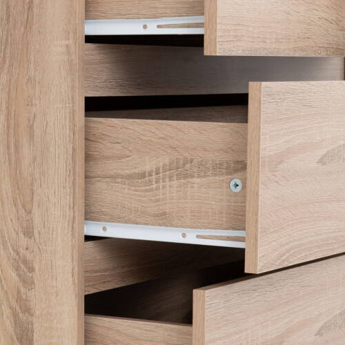 Seconique Malvern 3+2 Drawer Chest Sonoma Oak Effect 2