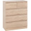 Seconique Malvern 3+2 Drawer Chest Sonoma Oak Effect 4