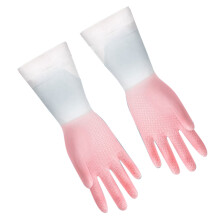 Pink Latex Kitchen Gloves Waterproof S Dishwashing & Household Cleaning