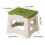 (Green, Medium) Foldable Hiking Stool - Non-Slip, Portable for Outdoor 1