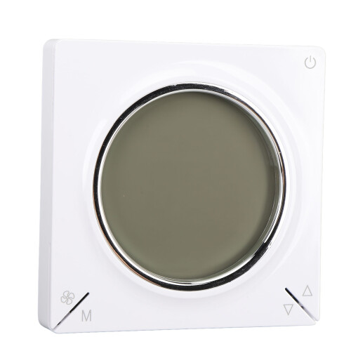 Panel de termostato tipo botón 220V ABS